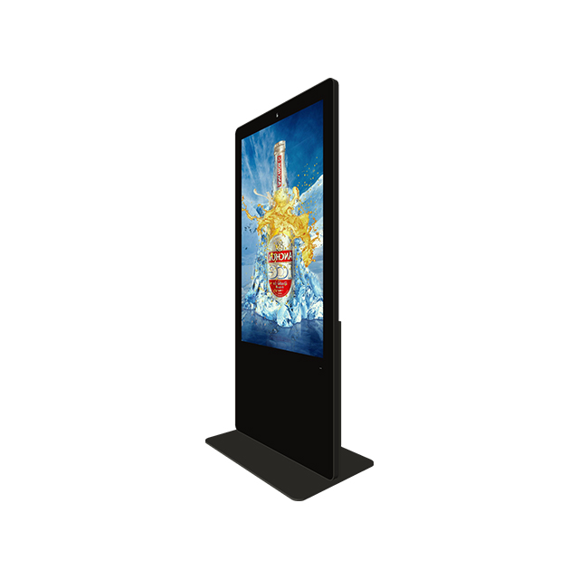 空港用インタラクティブ自立型デジタル サイネージ LCD 広告ディスプレイ